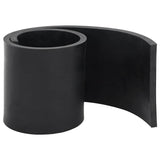 Vidaxx Gummikante für Schneepflug 80x15x1 cm schwarz