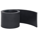 Vidaxl rubber edge for snow plow 150x15x1 cm black