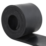 Vidaxl Edge de goma para Snow Stop 300x15x1 CM Negro