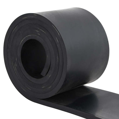 Vidaxxl Gummikante für Schneepflug 300x15x1 cm schwarz