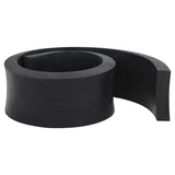 Vidaxxl Gummikante für Schneepflug 120x8x2 cm schwarz