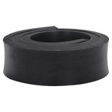 Vidaxxl Gummikante für Schneepflug 150x8x2 cm schwarz
