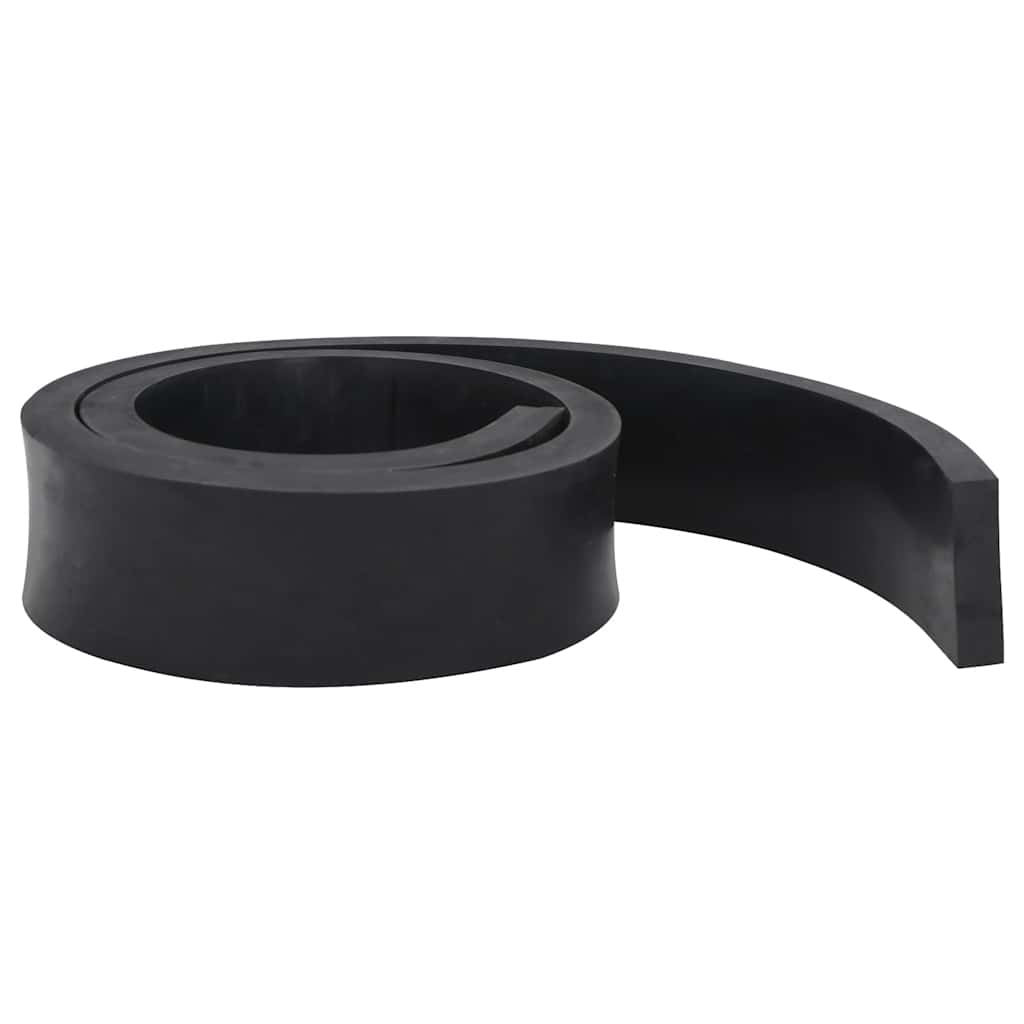 Vidaxxl Gummikante für Schneepflug 150x8x2 cm schwarz