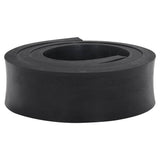 Vidaxxl Gummikante für Schneepflug 180x8x2 cm schwarz