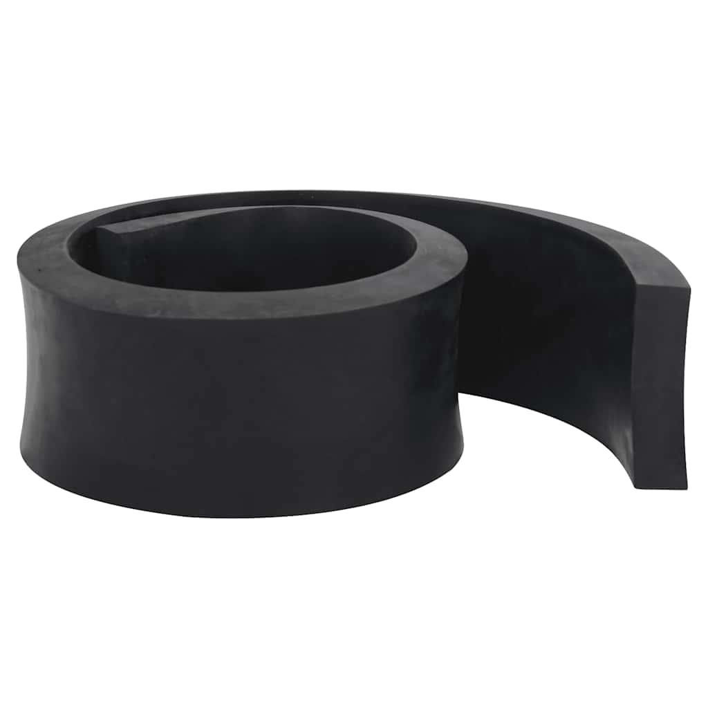 Vidaxx Gummikante für Schneepflug 80x10x2 cm schwarz