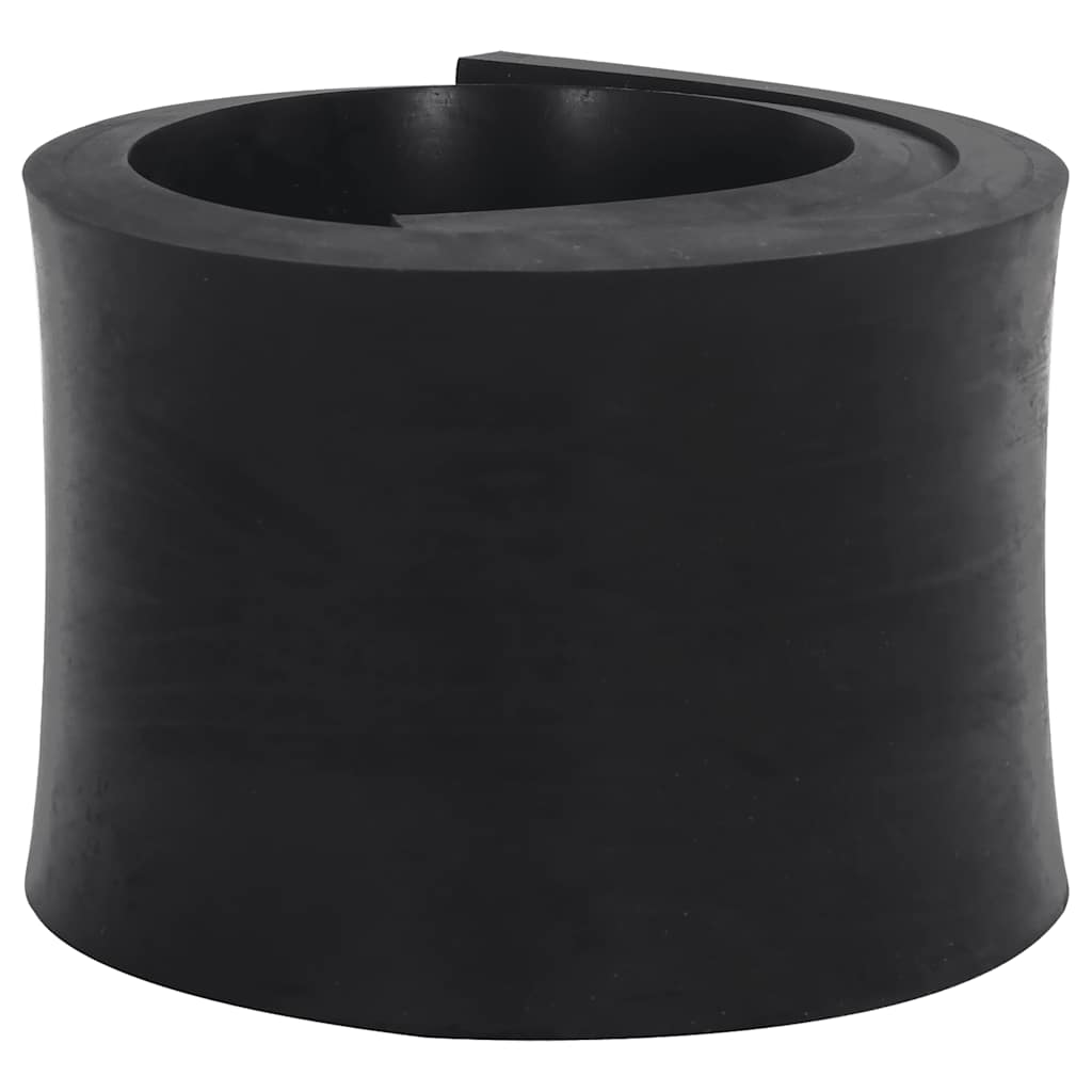 Vidaxxl Gummikante für Schneepflug 100x15x2 cm schwarz