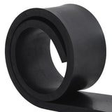 Vidaxxl Gummikante für Schneepflug 100x15x2 cm schwarz