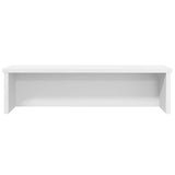 Vidaxl keukenrekken stapelbaar 2 st 50x15x16 cm wit
