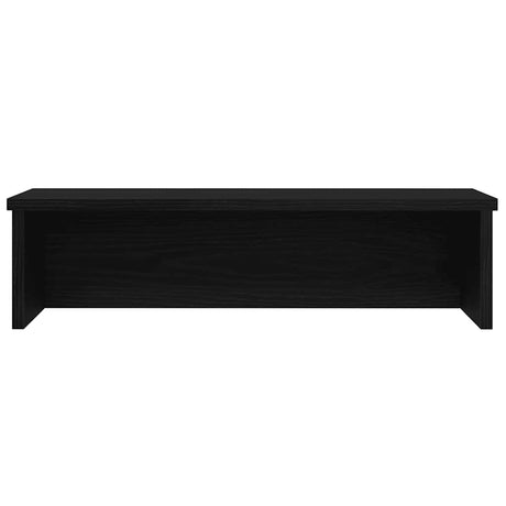 Vidaxl keukenrek stapelbaar 50x15x16 cm bewerkt hout zwart