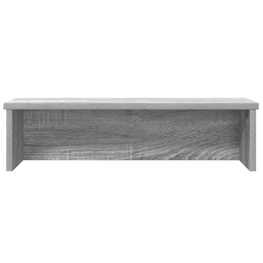 Vidaxl keukenrek stapelbaar 50x15x16cm bewerkt hout grijs sonoma eiken