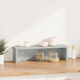 Vidaxx Küchenregal stapelbar 60x15x16 cm Holzwerkstoff Betongrau