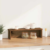 Vidaxx Küchenregal stapelbar 60x15x16 cm Fertigholz, altholzfarben