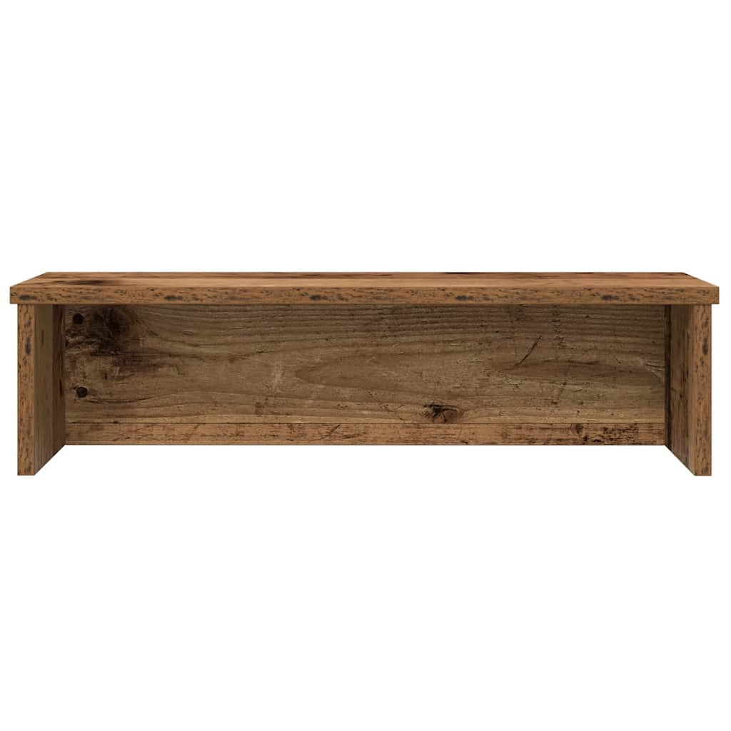 Vidaxl keukenrek stapelbaar 60x15x16 cm bewerkt hout oud houtkleurig