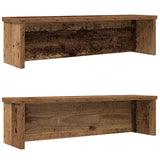 Vidaxx stapelbare Küchenregale 2 Stück 60x15x16 cm altholzfarben