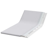 Vidaxl matrastopper wit 120 x 200 cm jacquard stof