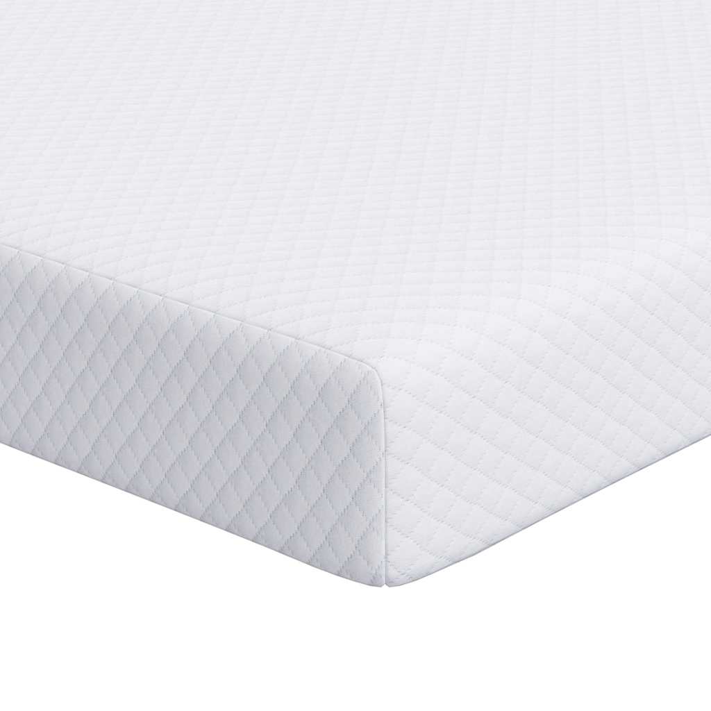 Vidaxl matrastopper wit 120 x 200 cm jacquard stof