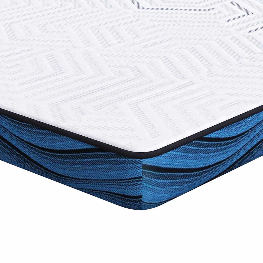 Vidaxl matrastopper wit 160 x 200 cm jacquard stof