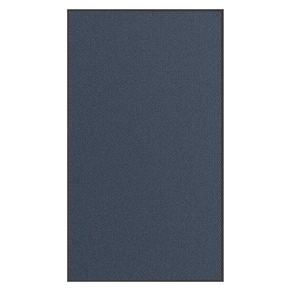 Vidaxl deurmat 115x200 cm blauw
