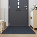 Vidaxl deurmat 115x200 cm blauw