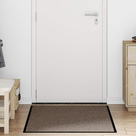 Vidaxl deurmat 80x120 cm bruin