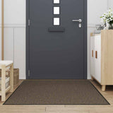 Vidaxl deurmat 115x200 cm bruin