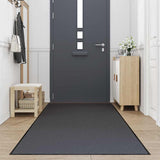 Vidaxl deurmat 115x300 cm antracietkleurig