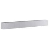 Vidaxl plantenbak 360x40x40 cm gegalvaniseerd staal