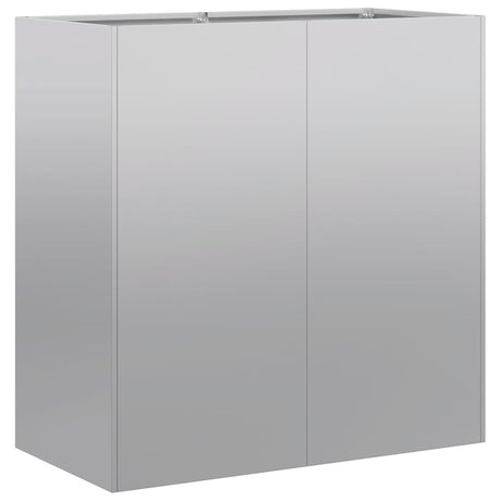 Vidaxl plantenbak 80x40x80 cm gegalvaniseerd staal