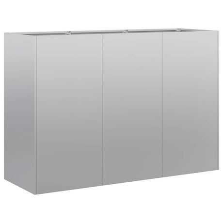 Vidaxl plantenbak 120x40x80 cm gegalvaniseerd staal
