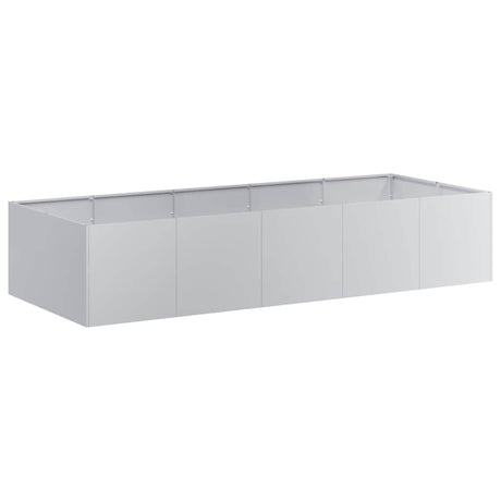 Vidaxl plantenbak 200x80x40 cm gegalvaniseerd staal