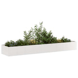 Vidaxl plantenbak 360x80x40 cm roestvrij staal