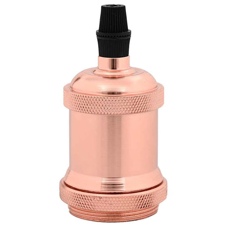 Vidaxl lamphouders 2 st roségoud e27