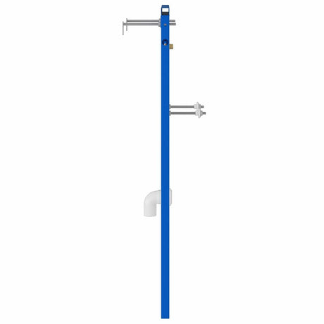 Vidaxl badkamer muursteun blauw 50 x 3 x 112 cm