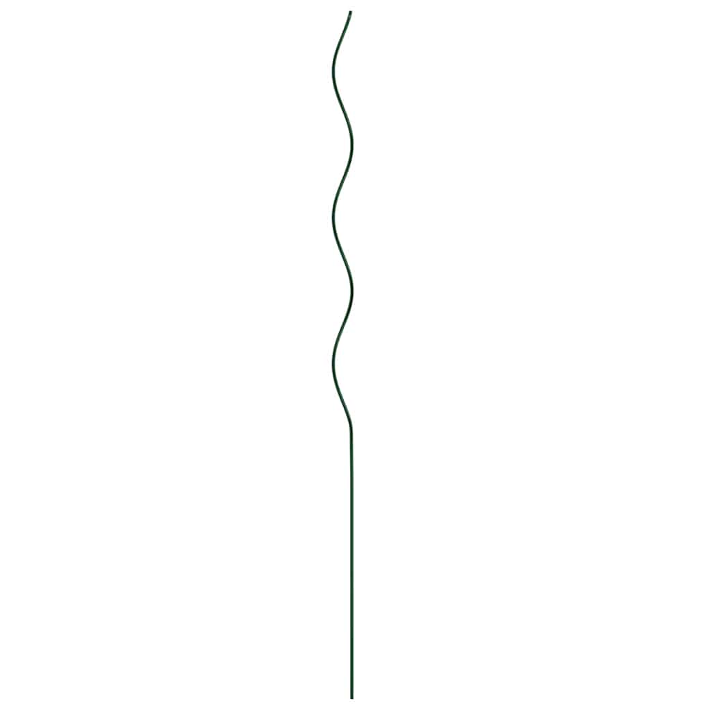 Vidaxl plantondersteuning 20 pcs groen 110 x 0.6 x 0.6 cm staal