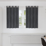Vidaxl verduisterende gordijnen 2 pcs lichtgrijs 140 x 140 cm fluweel