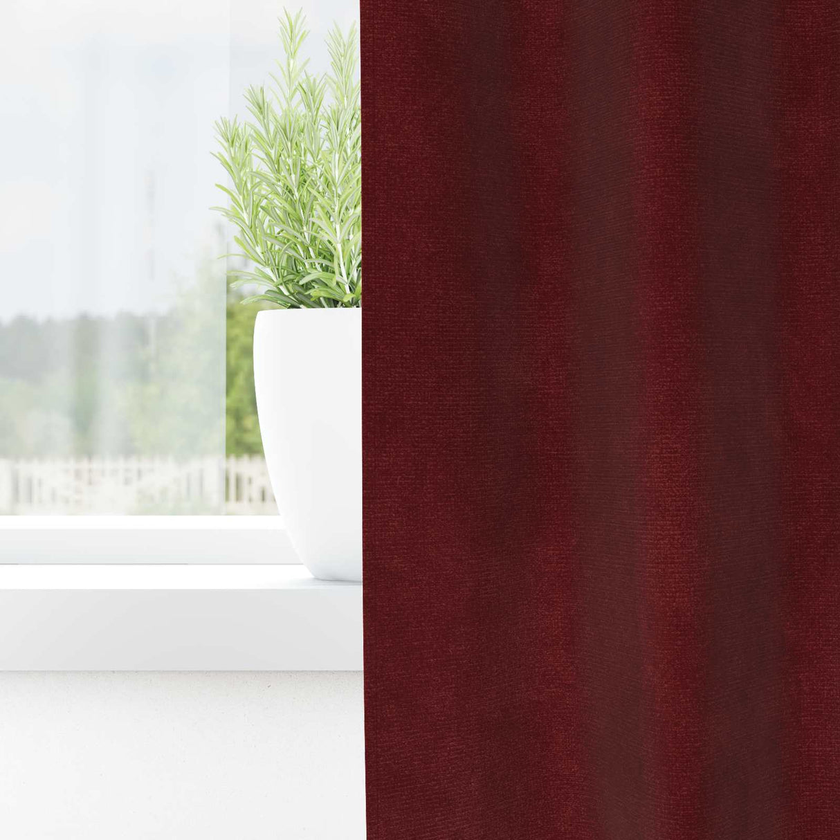 Vidaxl verduisterende gordijnen 2 pcs wijnrood 140 x 175 cm fluweel