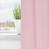 Vidaxl zwart-out gordijnen met ringen 2 pcs babyroze 225 x 140 cm