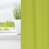 Vidaxl zwart-out gordijnen met ringen 2 pcs groen 245 x 140 cm