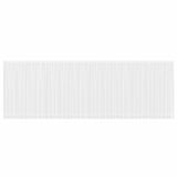 Vidaxl kantgordijn met gordijnen bloemen wit 240 x 1200 cm polyester