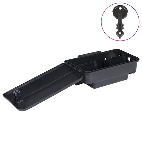 Vidaxl muizenvallen 6 st 22x12,5x7,5 cm zwart
