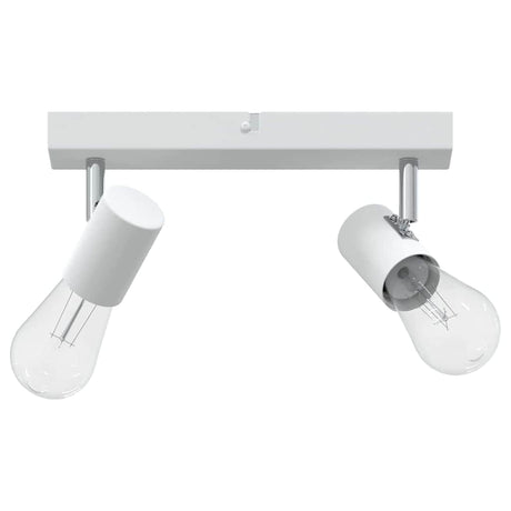 Vidaxl plafondspot met schijnwerpers wit 26 x 6,5 x 11,5 cm metaal