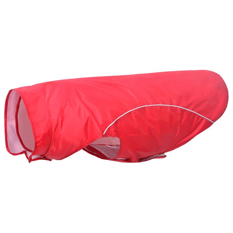 Vidaxl hondenregenjas met reflecterende strips polyester rood 3xl
