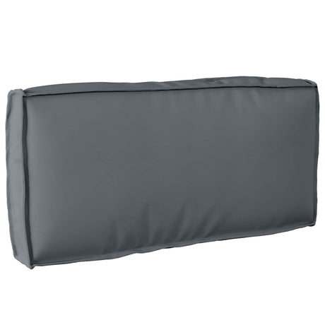 Vidaxl kussen antraciet 80 x 40 x 12 cm oxford stof