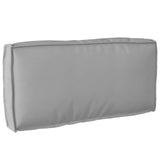 Vidaxl kussen grijs 80 x 40 x 12 cm oxford stof