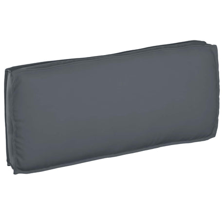 Vidaxl kussen antraciet 120 x 50 x 12 cm oxford stof