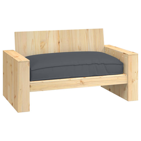 Vidaxl kussen antraciet 120 x 80 x 12 cm oxford stof