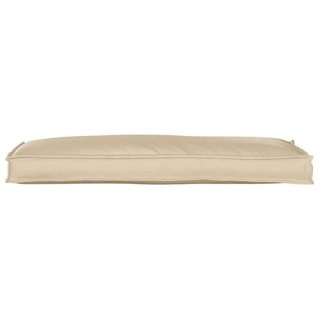 Vidaxl kussen beige 110 x 40 x 8 cm oxford stof