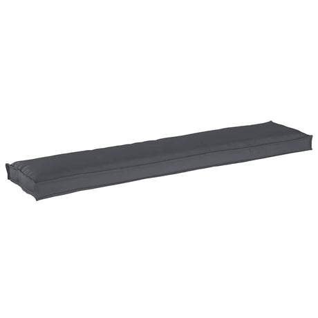 Vidaxl palet kussen antraciet 180 x 40 x 8 cm oxford stof