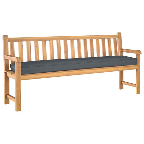 Vidaxl palet kussen antraciet 200 x 40 x 8 cm oxford stof