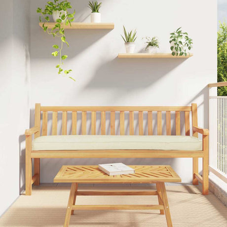 Vidaxl pallet kussen set 2 pcs crème 200 x 40 x 8 cm oxford stof